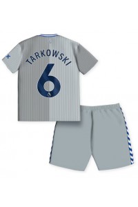 Fotbalové Dres Everton James Tarkowski #6 Dětské Třetí Oblečení 2023-24 Krátký Rukáv (+ trenýrky)